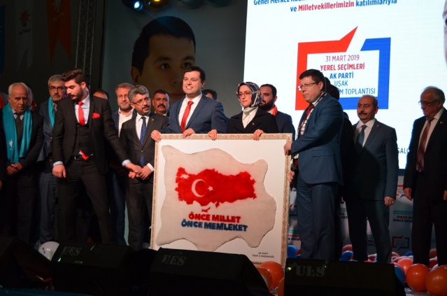 AK Parti Uşak Aday tanıtım töreni
