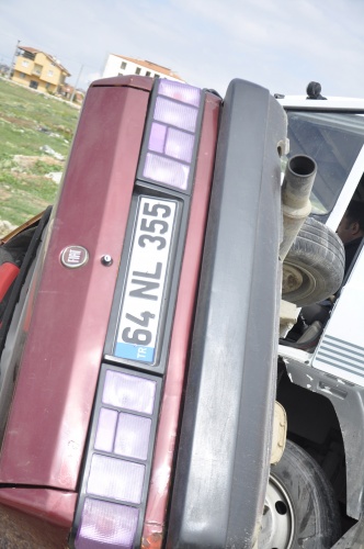 Uşak'ta Mucize Kaza