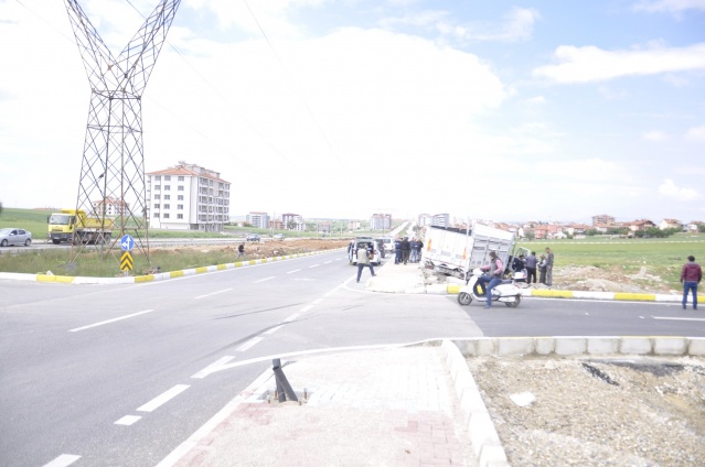Uşak'ta Mucize Kaza