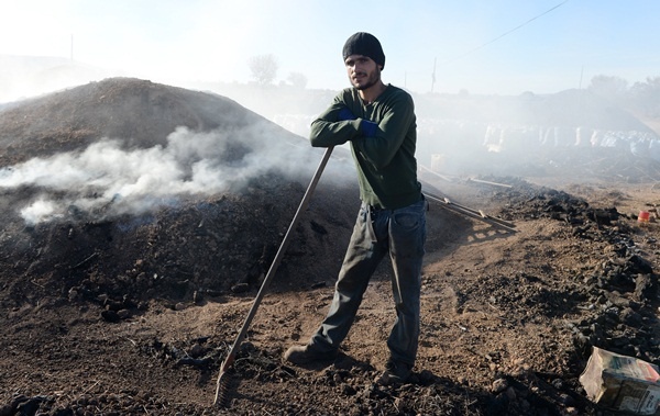 Odun Kömür İşçilerinin Kış mESAİSİ