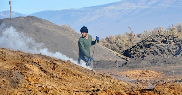 Odun Kömür İşçilerinin Kış mESAİSİ