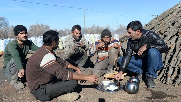 Odun Kömür İşçilerinin Kış mESAİSİ