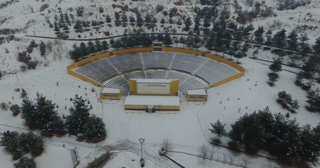UŞAK'TAN KAR MANZARALARI