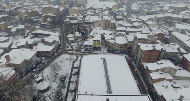 UŞAK'TAN KAR MANZARALARI