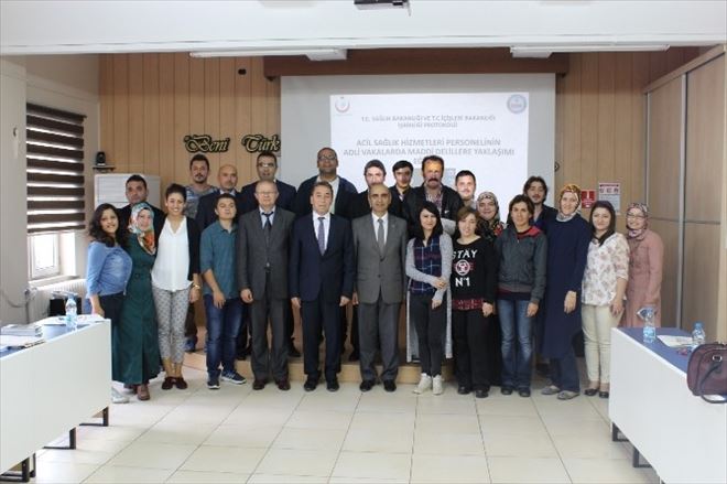 112 Personeline Adli Vaka Eğitimi Verildi