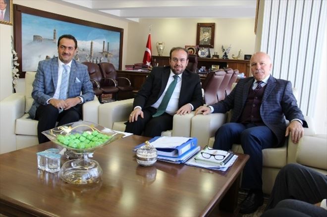 Erzurum İl Müftülüğü Ve Din Görevlileri Derneğinden Belediyeye Ziyaret
