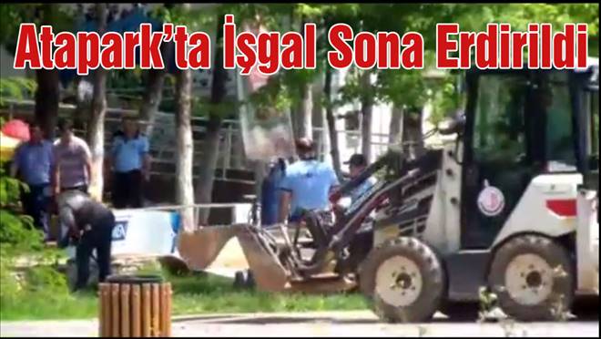 ATAPARK İŞGALDEN KURTARILDI!