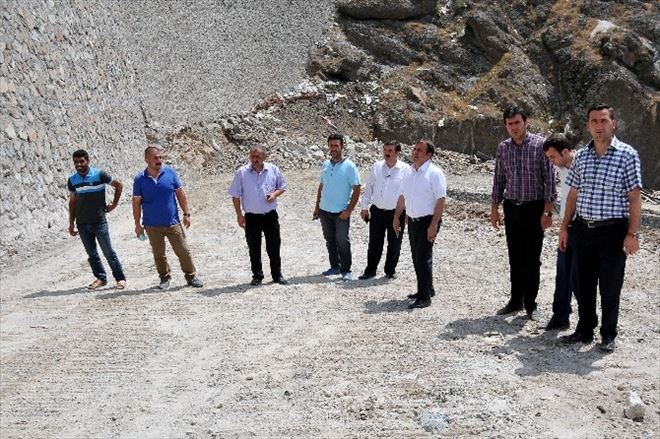 Başkan Çimen, Oltanbey Mahallesinde İncelemelerde Bulundu