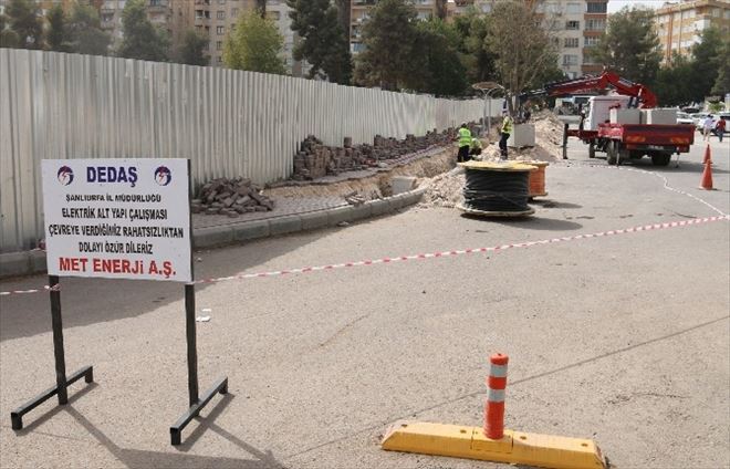 DEDAŞ, Şanlıurfa’da Altyapı Çalışmalarına Hız Verdi