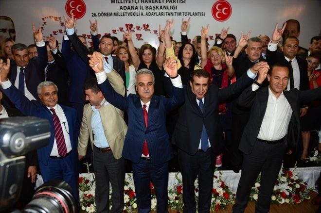 MHP Adana’da Aday Adaylarını Tanıttı