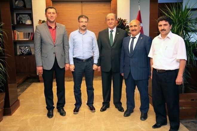 Başkan Ünlü’den Vali Kara Ve Büyük’e Ziyaret