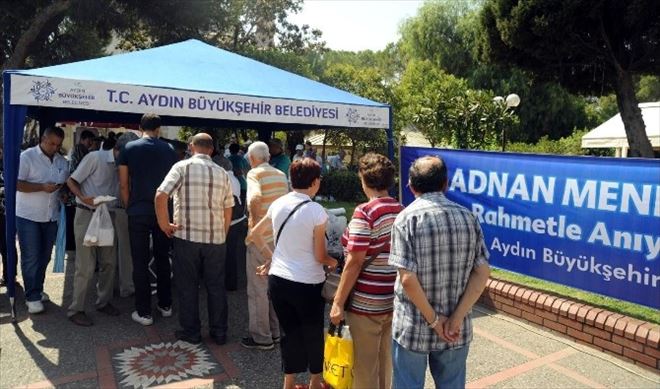 Aydın Büyükşehir, Adnan Menderes’i Andı