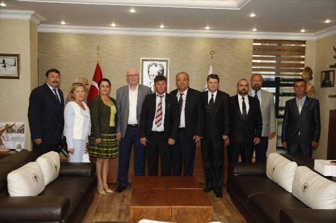 Köstence Ve Romanya’dan Başkan Kurt’a Ziyaret