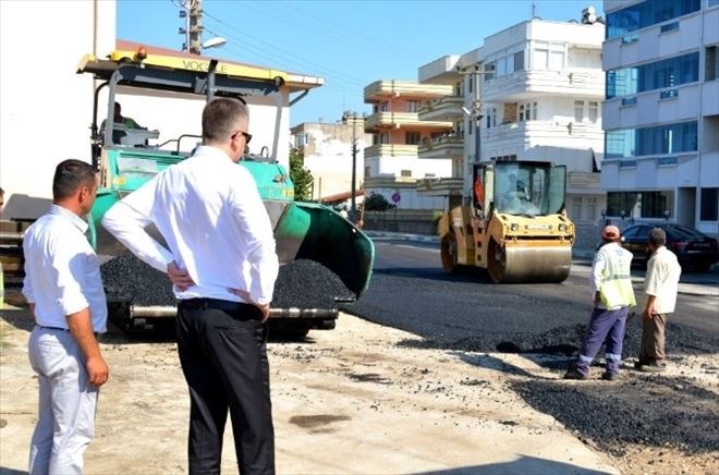 Karacabey’de Asfalt Çalışmaları