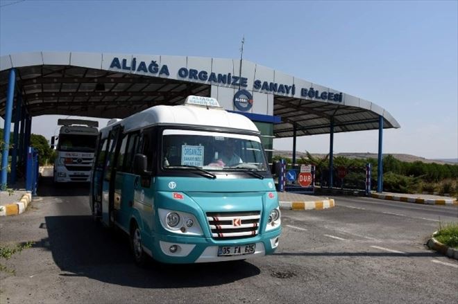 Aliağa İzban İstasyonu’ndan Alosbi’ye Minibüs Seferleri Başladı