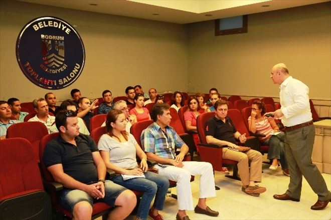 Bodrum Belediyesi İmar Müdürlüğünde Eğitimler Sürüyor