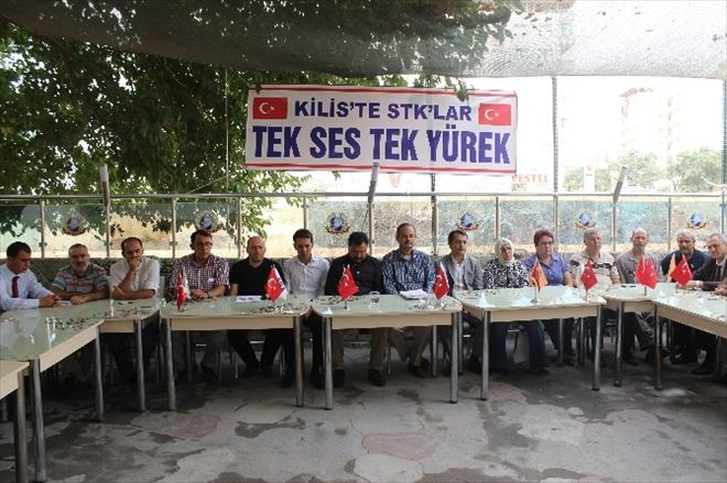 Sivil Toplum Kuruluşlarından Terör Olaylarına Karşı Ortak Tavır