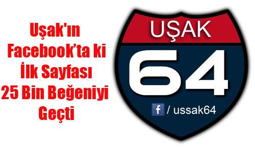 UŞAK 64 REKORA KOŞUYOR