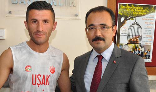 MARATONCU UŞAK BELEDİYESİ İÇİN TER DÖKECEK