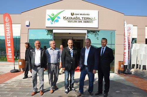 UŞAK KAYAAĞIL TERMAL TESİSLERİ GÖRÜCÜYE ÇIKTI
