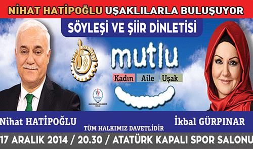Hatipoğlu ve Gürpınar Uşaklılarla Buluşuyor