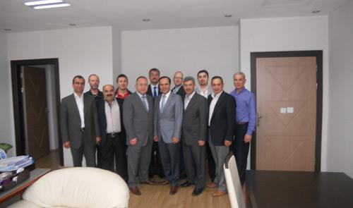 UOSB YÖNETİMİ MEDİCAL PARKI ZİYARET ETTİ