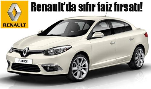 Renaultda Sıfır Faiz Fırsatı!