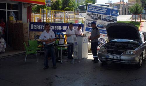 HYUNDAİ ÜCRETSİZ CHECK-UP YAPTI