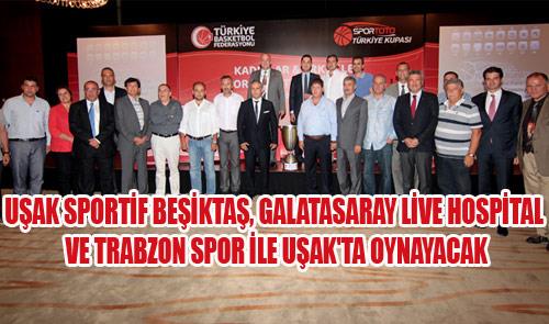 TÜRKİYE KUPASI MAÇLARI UŞAK`TA OYNANACAK