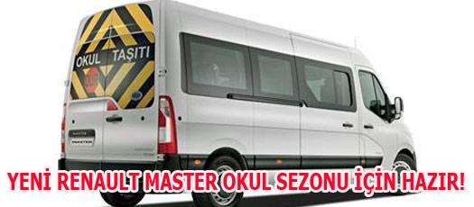 YENİ RENAULT MASTER OKUL SEZONU İÇİN HAZIR!