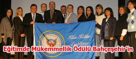 EĞİTİMDE MÜKEMMELLİK ÖDÜLÜ BAHÇEŞEHİRİN