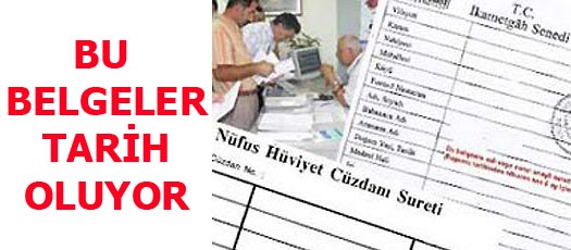 Bu belgeler tarih oluyor!
