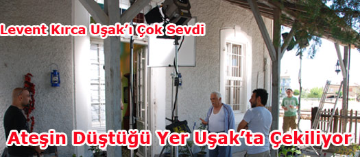 ATEŞİN DÜŞTÜĞÜ YER UŞAKTA ÇEKİLİYOR