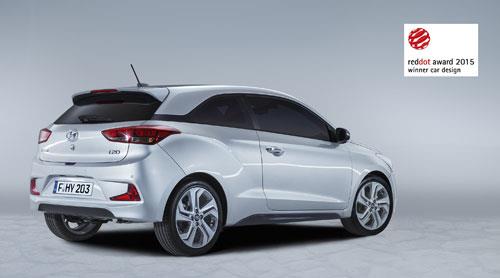 HYUNDAI i20YE TASARIM ÖDÜLÜ