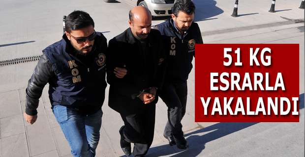 Uşak'ta 51 Kg Esrar Ele Geçirildi