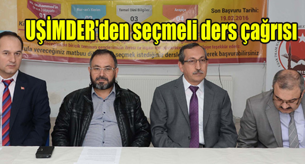 UŞİMDER'den seçmeli ders çağrısı