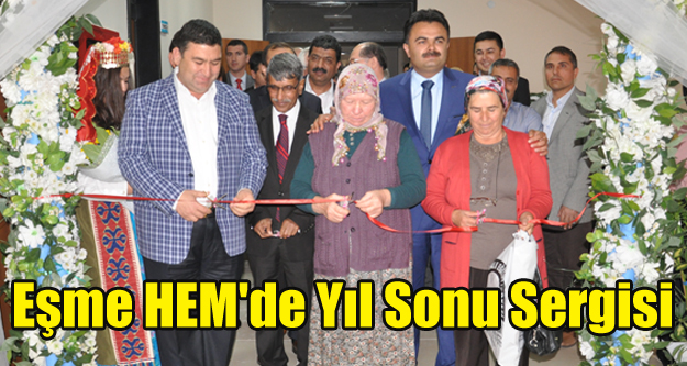 Eşme HEM'de Yıl Sonu Sergisi