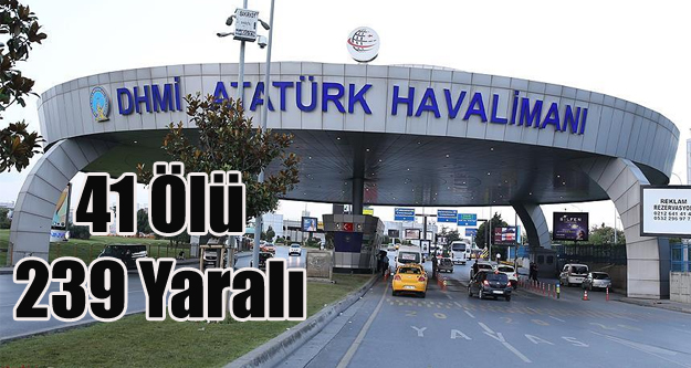 İSTANBUL'DA TERÖRÜN BİLANÇOSU 41 ÖLÜ 239 YARALI