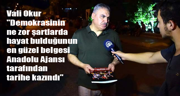 AA NIN DAKİKA DAKİKA FETÖ DARBE GİRİŞİMİ KİTABI UŞAKLILARA DAĞITILDI