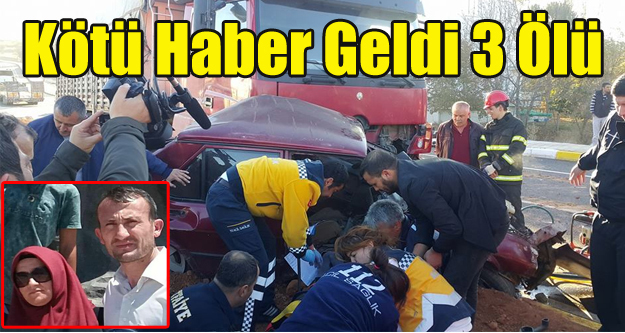 TIR'IN ALTINDA KALAN HAMİLE KADIN BEBEĞİ VE EŞİ YAŞAMINI YİTİRDİ