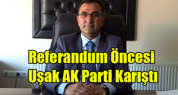 AK PARTİ EŞME İLÇE YÖNETİMİ İSTİFA ETTİ
