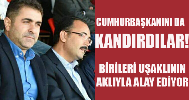 BİRİLERİ UŞAKLININ AKLIYLA ALAY EDİYOR, UTAŞ'A CUMHURBAŞKANI ÖDÜL VERİYOR!