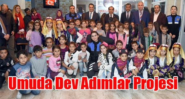 Umuda Dev Adımlar Projesi Çocukların Ufkunda Yeni Pencereler Açacak