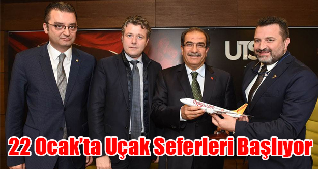 UŞAK- İSTANBUL UÇAK SEFERLERİ 22 OCAK'TA BAŞLIYOR