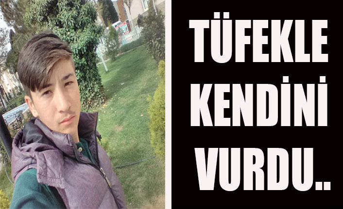 Uşak'ta intihar, lise öğrencisi kendini vurdu