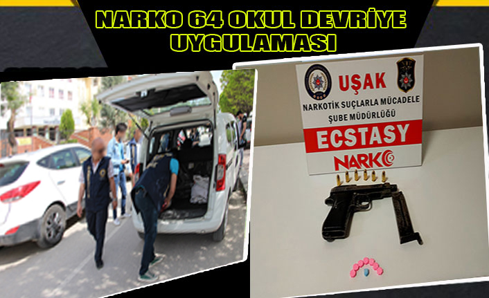 Uşak^'ta Uyuşturucuyla Mücadele Devam Ediyor