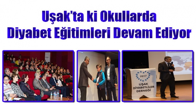Uşak’ta ki Okullarda Diyabet Eğitimleri Devam Ediyor