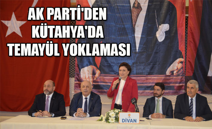 AK PARTİ'DEN KÜTAHYA'DA TEMAYÜL YOKLAMASI