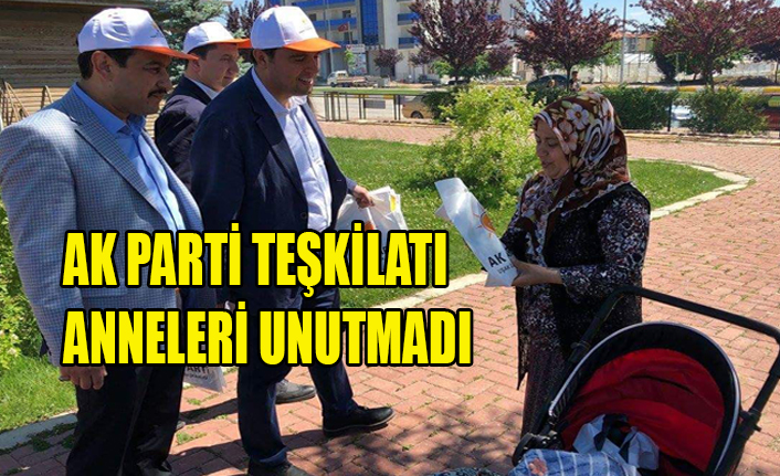 AK PARTİ TEŞKİLATI ANNELERİ UNUTMADI