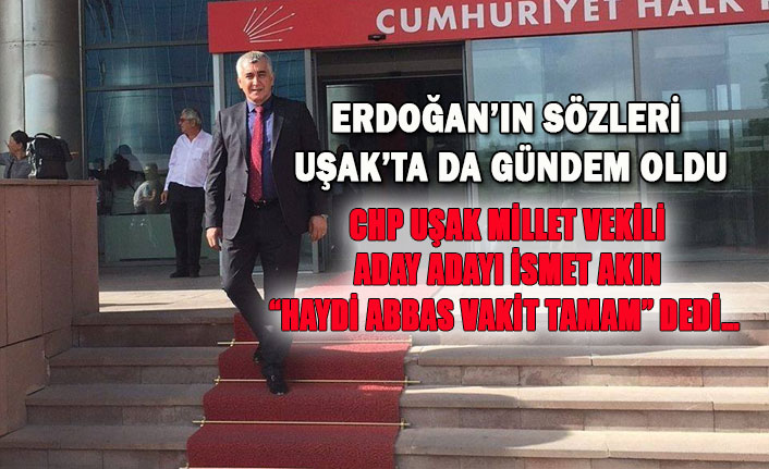 MİLYONLARCA TAMAM MESAJINA İSMET AKIN'DA KATILDI
